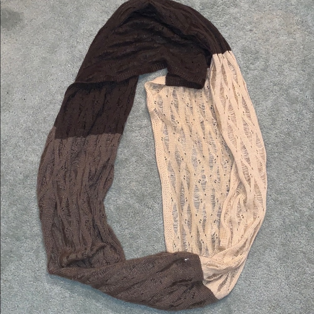 multicolored infinity scarf